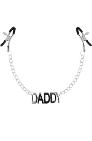 Ohmama Nipple Clamps With Daddy Chains - Spenelio moliuskai su grandine 1