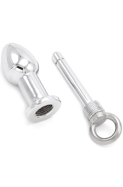 Open Anal Plug Small - Analinis kaištis metalinis 1