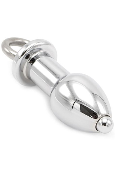 Open Anal Plug Small - Analinis kaištis metalinis 2