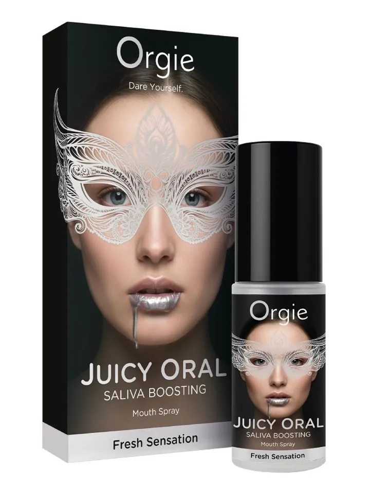 Orgie Juicy Oral Saliva Boosting Mouth Spray 15 ml - Geresnis oralinis seksas 1 [full]