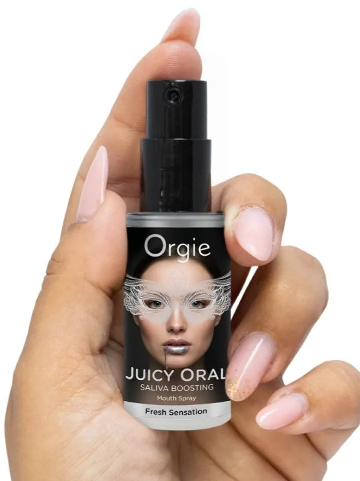 Orgie Juicy Oral Saliva Boosting Mouth Spray 15 ml - Geresnis oralinis seksas 3 [full]