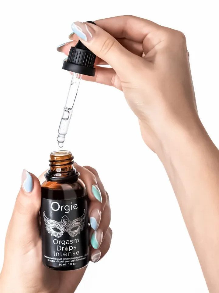 Orgie Orgasm Drops Intense 30 ml - Stimuliuojantis aliejus 2 [full]