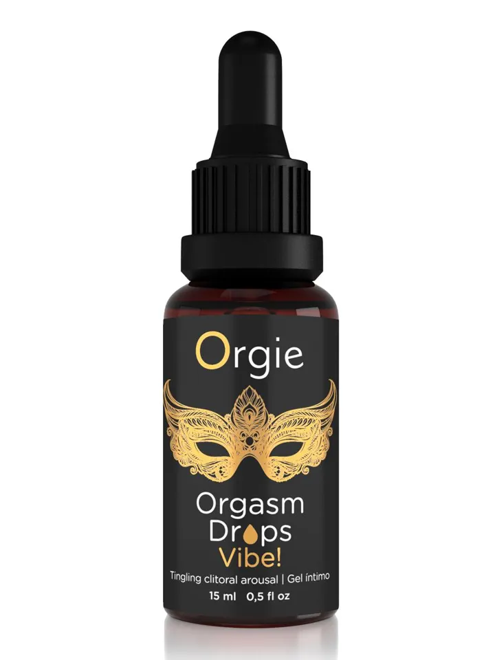 Orgie Orgasm Drops Vibe! 15 ml - Stimuliuojantis aliejus 1 [full]