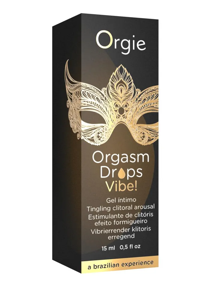 Orgie Orgasm Drops Vibe! 15 ml - Stimuliuojantis aliejus 2 [full]