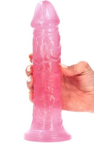 Ottavio Dildo Transparent Pink 23 cm - Dildo 1