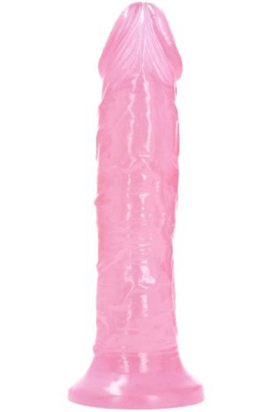Ottavio Dildo Transparent Pink 23 cm - Dildo 3