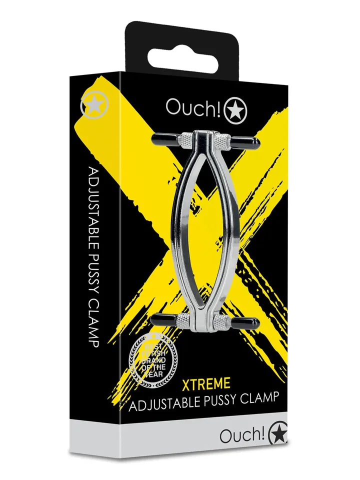 Ouch Adjustable Pussy Clamp - BDSM Žnyplės 3