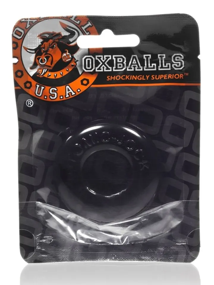 Oxballs Do-Nut-2 Cock Ring Black - Varpos ir kapšelio žiedai 2 [full]