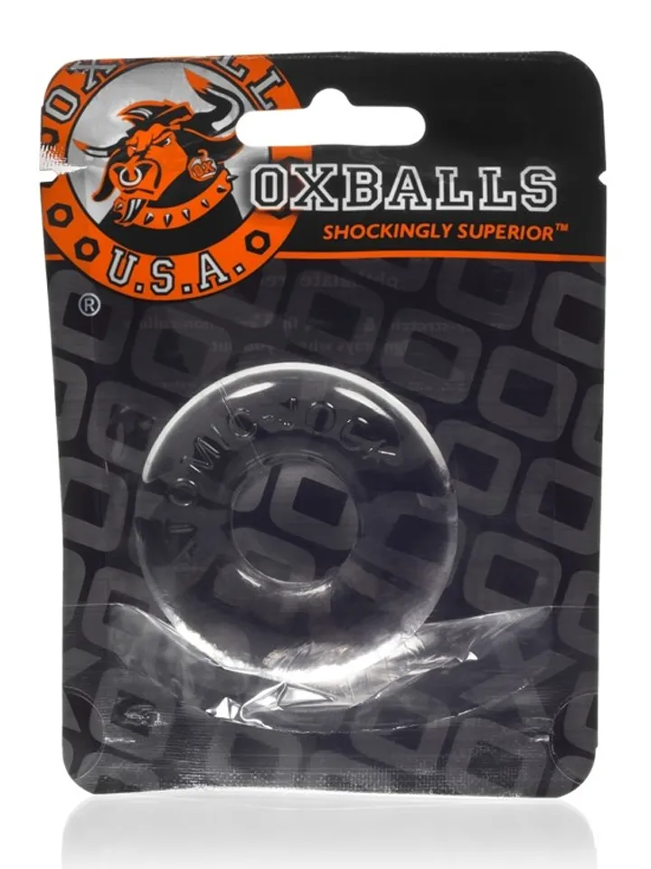 Oxballs Do-Nut-2 Cock Ring Clear - Gaidžio žiedas 2 [full]