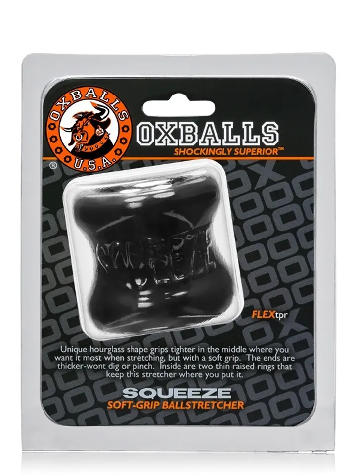 Oxballs Squeeze Soft Grip Ballstretcher Black - Rutuliniai neštuvai 3 [full]