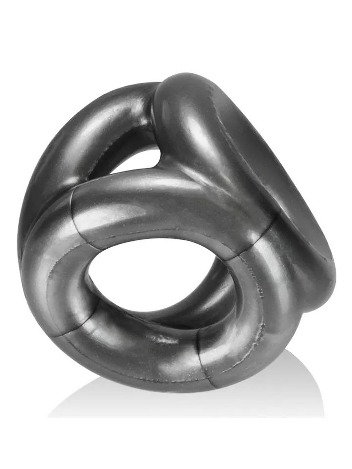 Oxballs Tri-Sport 3-Ring Cocksling Grey - Varpos ir kapšelio žiedai 2 [full]