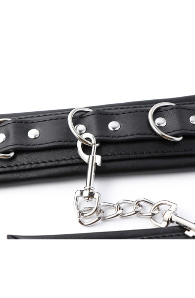 Padded Adjustable Handcuffs Black - Antrankiai 4