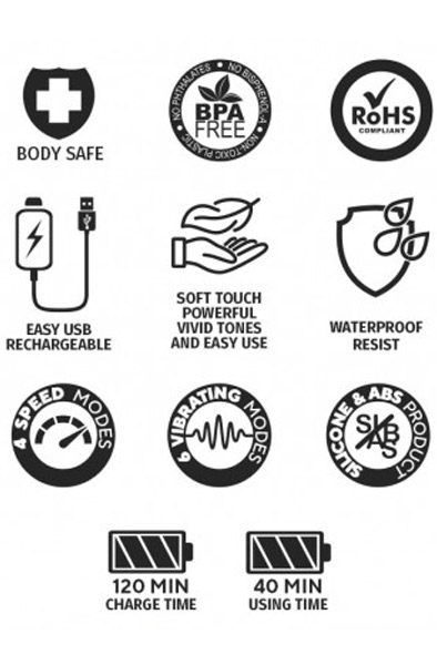 Panty Vibrator With Remote Control Purple - Vibruojančios kelnaitės 2