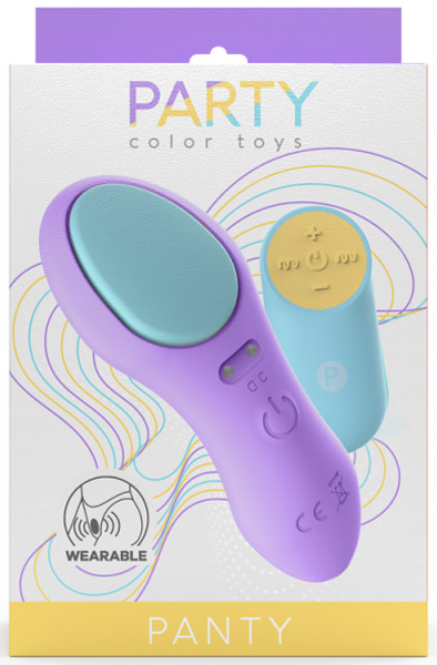 Panty Vibrator With Remote Control Purple - Vibruojančios kelnaitės 7
