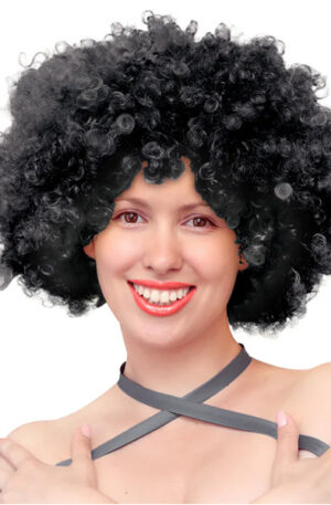 Party Wig Black Afro Hair - Perukas 1