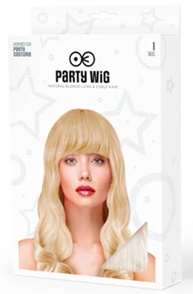 Party Wig Long Wavy Blonde Hair - Perukas 2