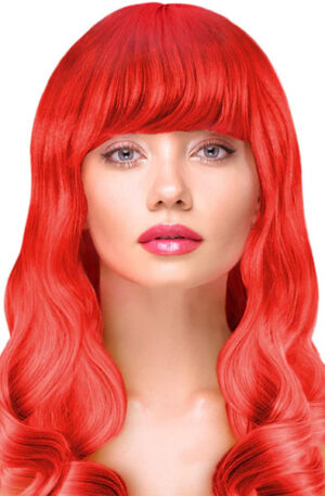 Party Wig Long Wavy Red Hair - Perukas 1