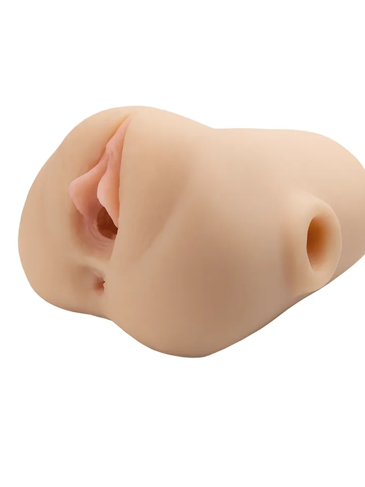 PDX Plus Double Pounder Vibrating Squeeze Stroker - Vibruojantis makšties masturbatorius 4 [full]