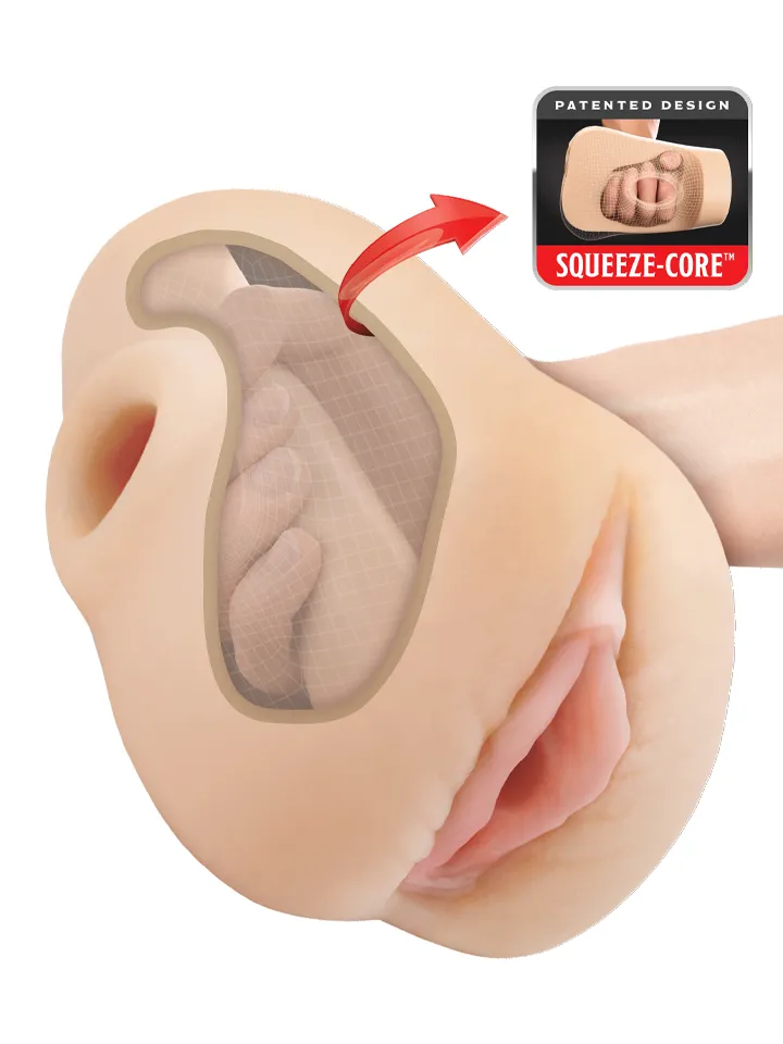 PDX Plus Pussy Pounder Squeeze Stroker - Makšties masturbatorius 1 [full]