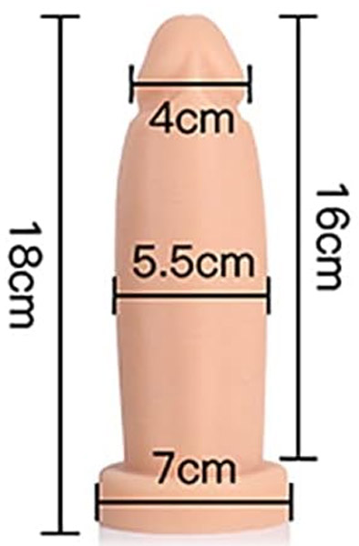 Pedro Silicone Dildo 18 cm - Analinis dildo 5