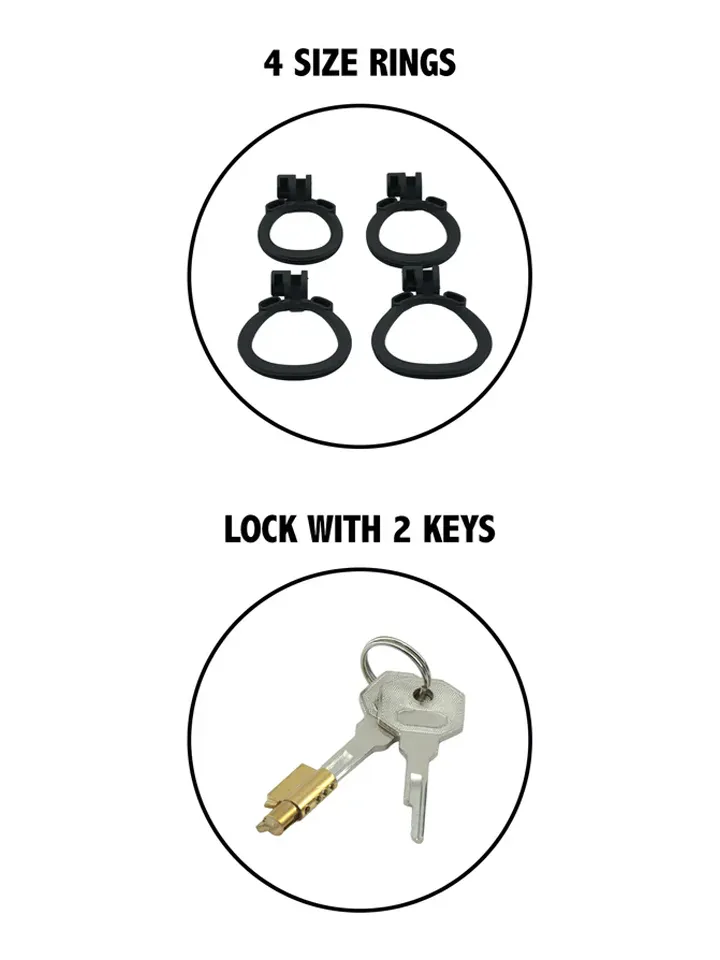 Penis Prison Cock Cage Long - Skaistybės narvas 4 [full]