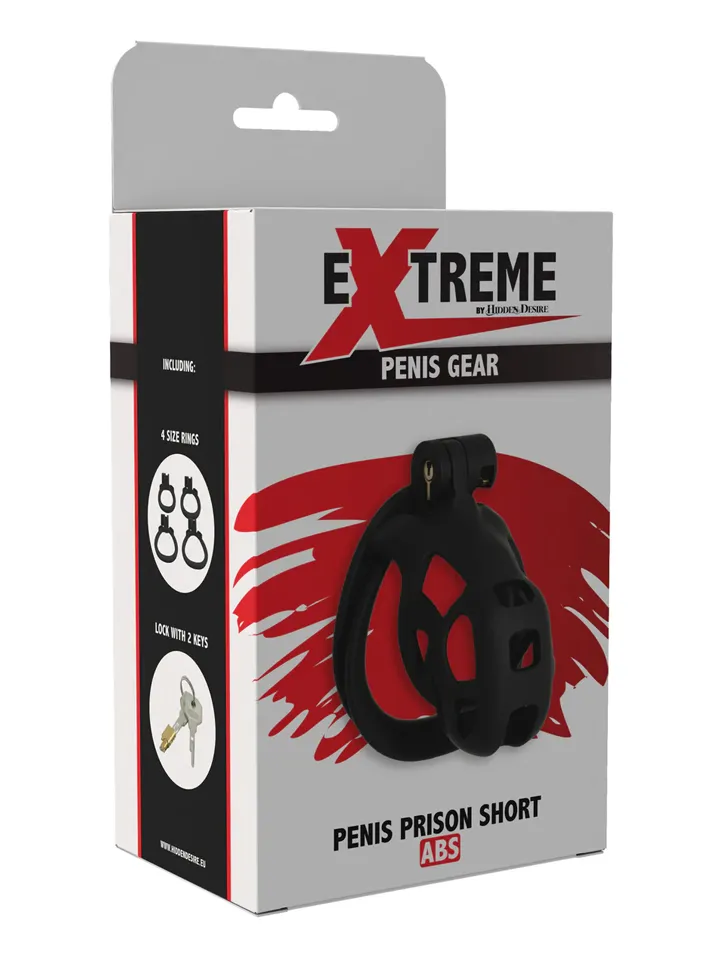 Penis Prison Cock Cage Short - Skaistybės narvas 5 [full]