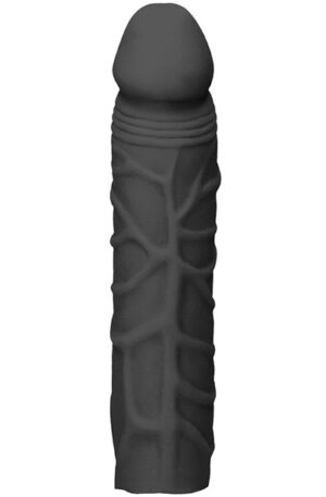Penis Sleeve Black 17 cm - Varpos rankovė 1