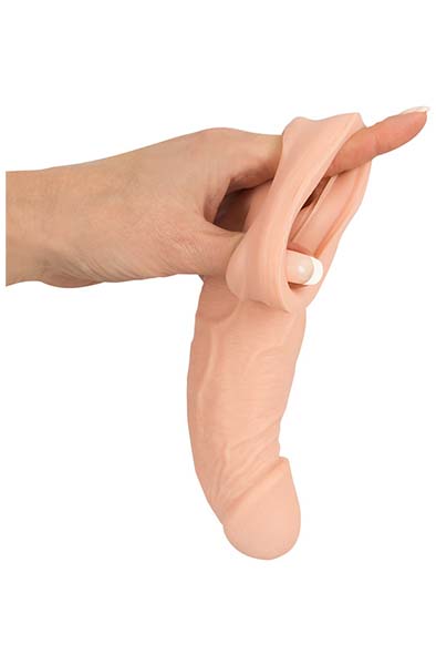 Penis Sleeve With Extension - Varpos ilgintuvas/varpos rankovė 3