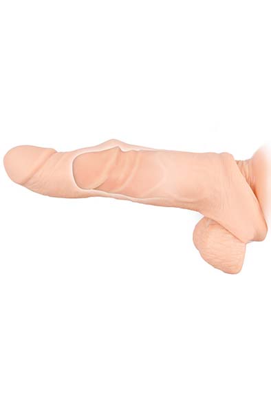 Penis Sleeve With Extension - Varpos ilgintuvas/varpos rankovė 4