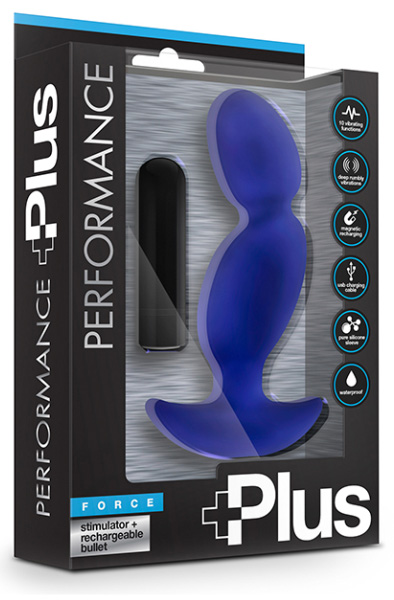 Performance Plus Force Indigo - Prostatos vibratorius 2