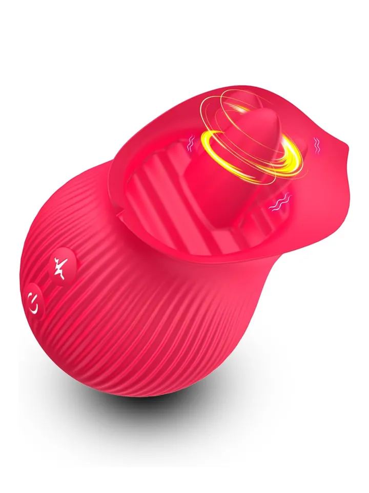 Petal Bliss Tongue-Licking Vibrator - Klitorinis vibratorius 4 [full]