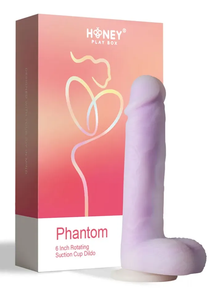 Phantom Realistic & Rotating Dildo 21 cm - Vibruojantis dildo 4 [full]