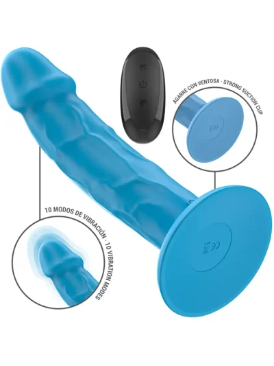 Phoebe Realistic Vibrator 10 Modes Remote Control - Vibruojantis dilatorius 2