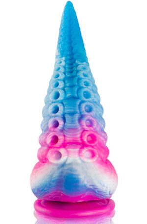 Phorcys Blue Tentacle Dildo 17 cm - Dragon dildo 1