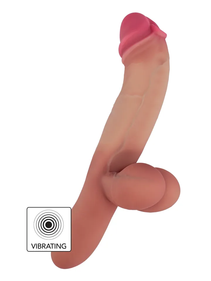 Pierced Punisher Vibrating Dildo Liquid Silicone - Vibruojantis dildo 1 [full]