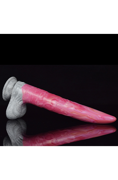 Pink Alien Gory Fantasy Dildo 26,5 cm - Dragon dildo 3