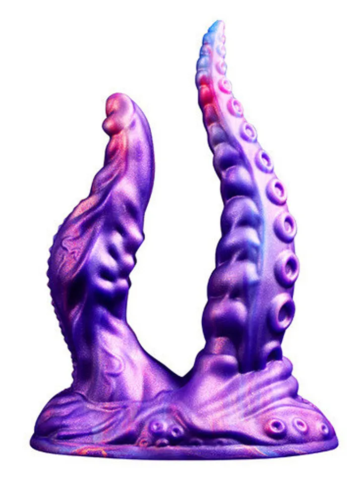 Pink Alien Poolik Dildo 22 cm - Dragon dildo 3 [full]