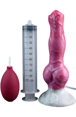 Pink Alien Whawax Ejaculating Dildo 20,5 cm - Dragon dildo 1