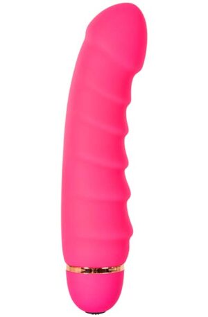 Pink Amazing Ribbed Vibrator - Vibratorius 1