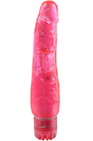 Pink Pleasure Slim Penis Shaped Vibrator - Vibruojantis dildo 1
