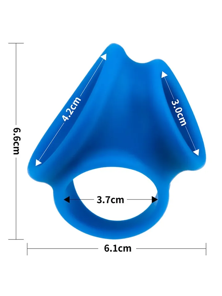 Pinnacle Pro Trio Grip Enhancer Penis Ring - Varpos ir kapšelio žiedai 2 [full]
