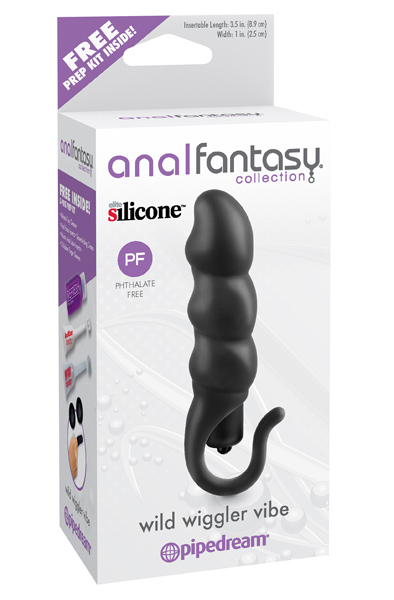 Pipedream Anal Fantasy Collection Wild Wiggler Vibe - Analinė stimuliacija 2