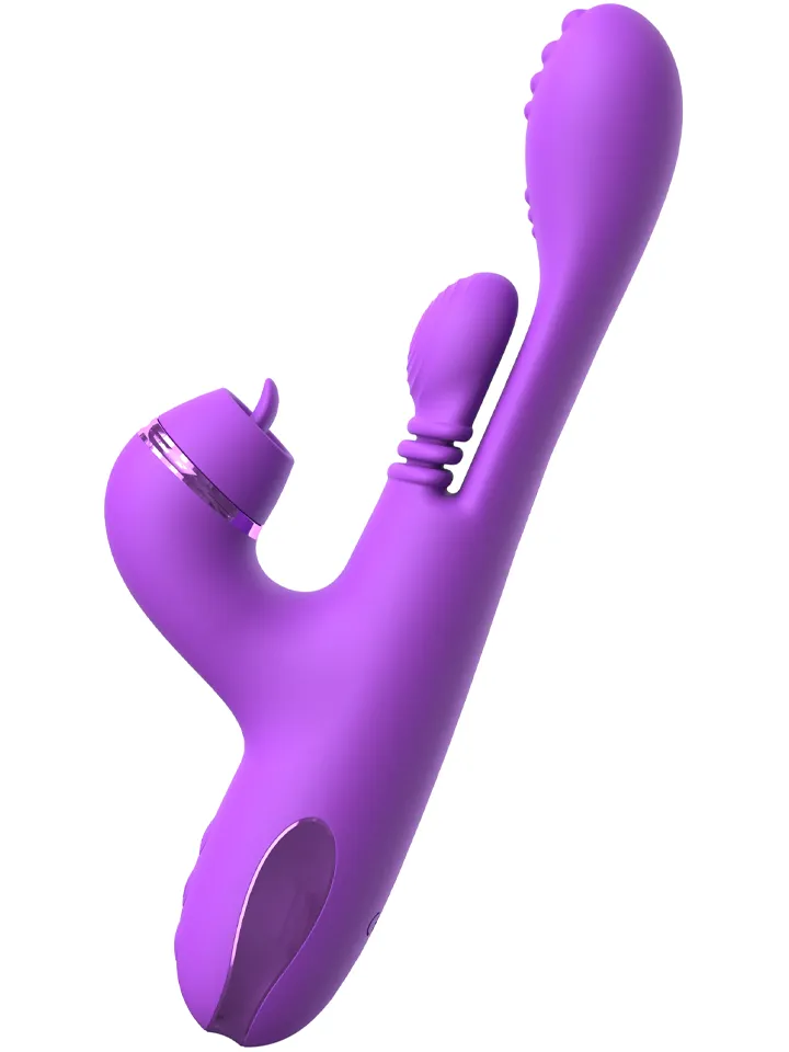 Pipedream Fantasy For Her Intimotion Pulse Pro - Triušio vibratorius su besisukančiu liežuviu 2