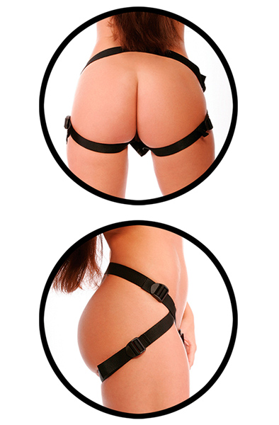 Pipedream First Timers Strap-On Set Red 14cm - Diržu su diržais 2