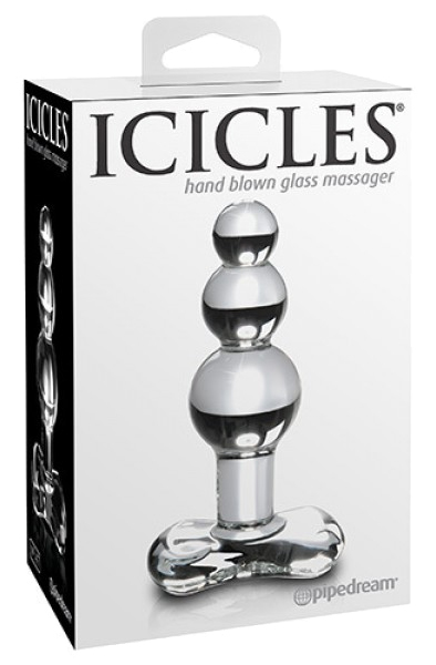 Pipedream Icicles No.47 - Stiklo analinis kištukas 2