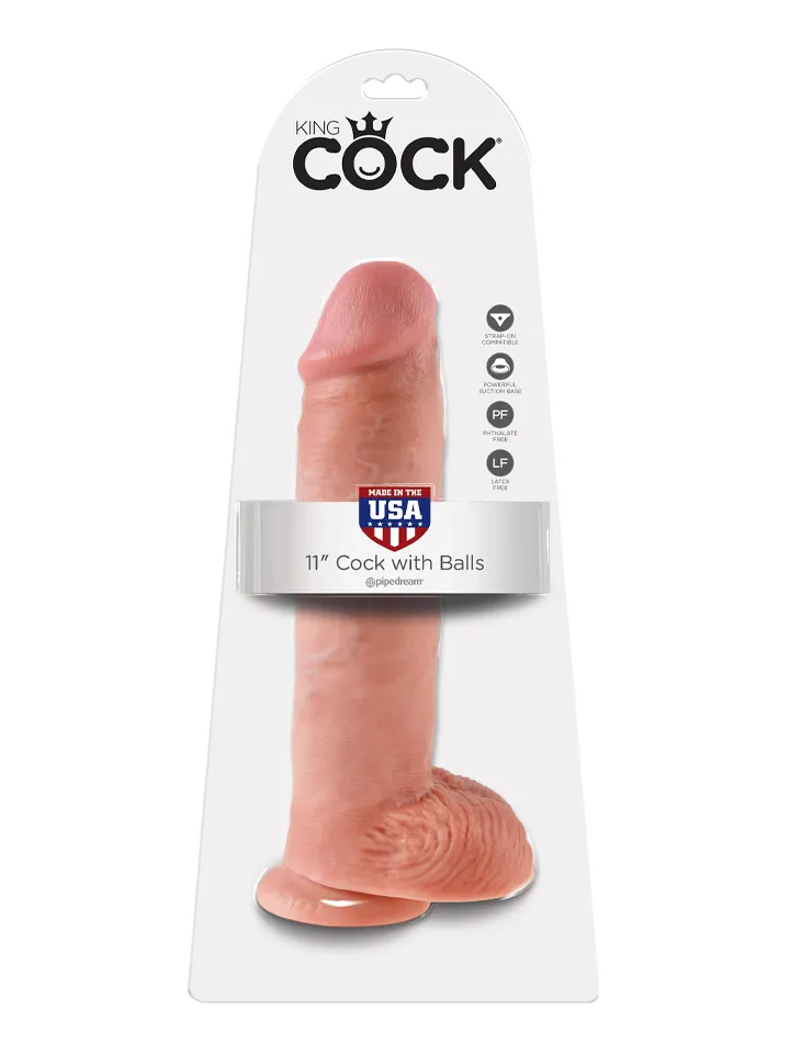 Pipedream King Cock Realistic Dildo 28,5 cm - Dideli dildo 4 [full]