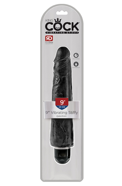 Pipedream King Cock Vibrating Stiffy 23cm - Vibruojantis dildo 3