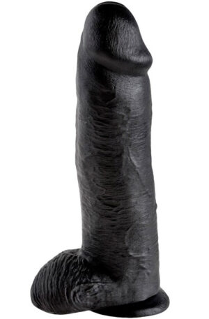 Pipedream King Cock With Balls Black 30,5 cm - Xl dildo 1