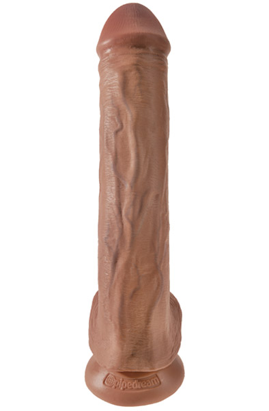 Pipedream King Cock With Balls Tan 33 cm - Xl dildo 3