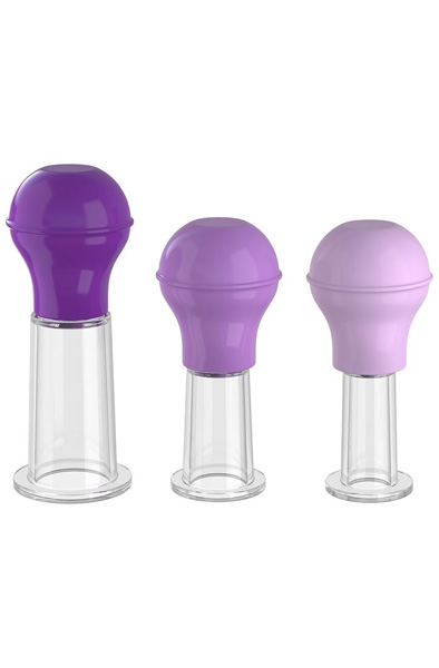 Pipedream Nipple Enhancer Set - Spenelis ir klitavimo čiulptukai 1